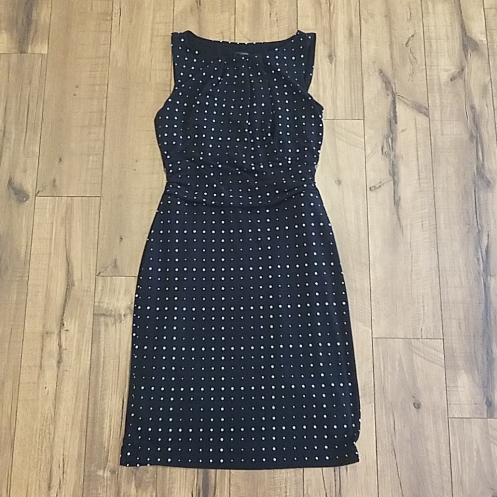 Black & White Polka Dot Ann Taylor Dress